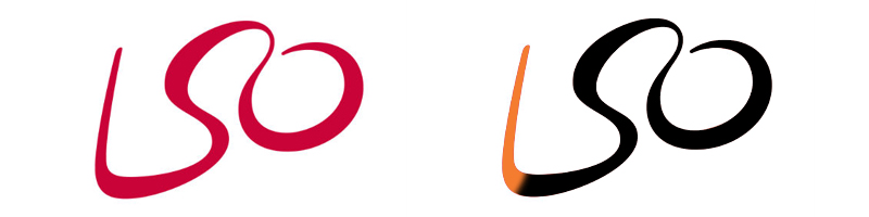 London Symphony Orchestra's conductor logo London Symphony Orchestra's conductor logo