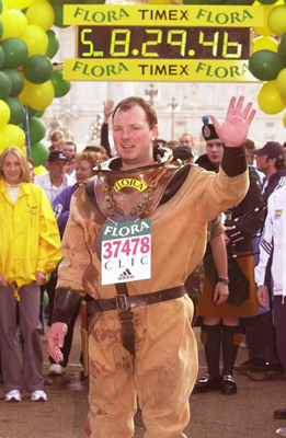 Deep Sea Diver at the London Marathon Deep Sea Diver at the London Marathon